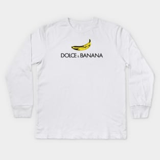 dolce and banana Kids Long Sleeve T-Shirt